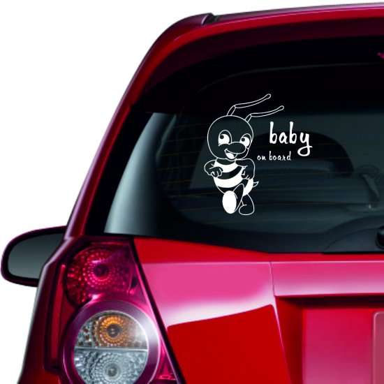 Αυτοκόλλητο αυτοκινήτου - Baby on board 36